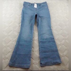 Women’s Flared Jeans Stonewashed Blue - M